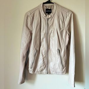 Express faux leather jacket